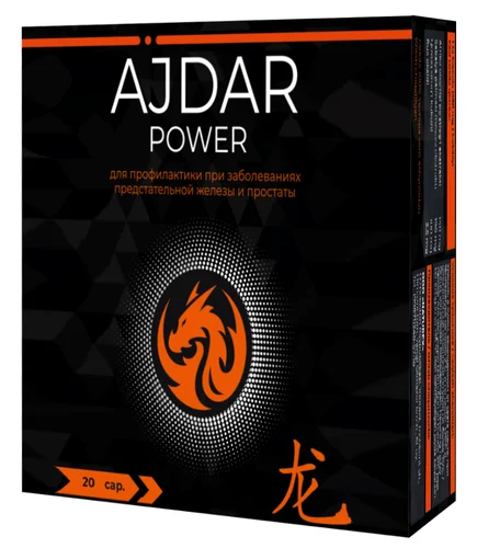 Ajdar Power — erkaklar salomatligi va prostata uchun kapsulalar