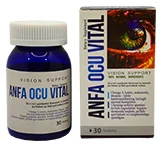 Anfa Ocu Vital — ko‘rishni qo‘llab-quvvatlash uchun kapsulalar