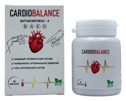 CardioBalance — yurak va tomirlar uchun vitamin kompleksi