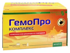 GemoPro — gemorroyda qulaylik uchun kompleks
