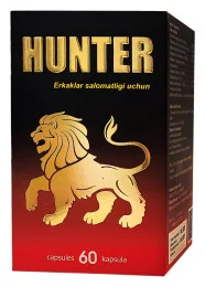 Hunter — erkaklar salomatligi uchun kapsulalar