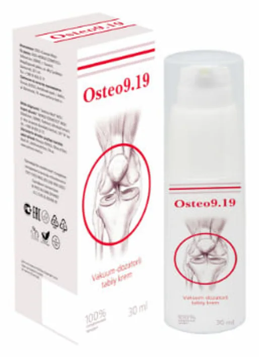 Osteo 9.19 — крем для суставов и спины, флакон с дозатором