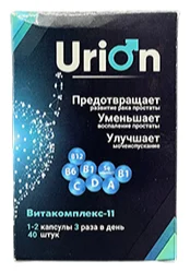 Urion — prostata salomatligi uchun vitakompleks