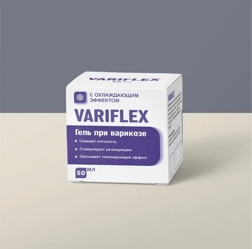Variflex — охлаждающий гель для вен и тяжести в ногах
