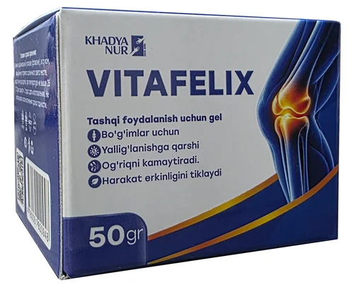 Vitafelix — bo‘g‘imlar uchun tashqi gel